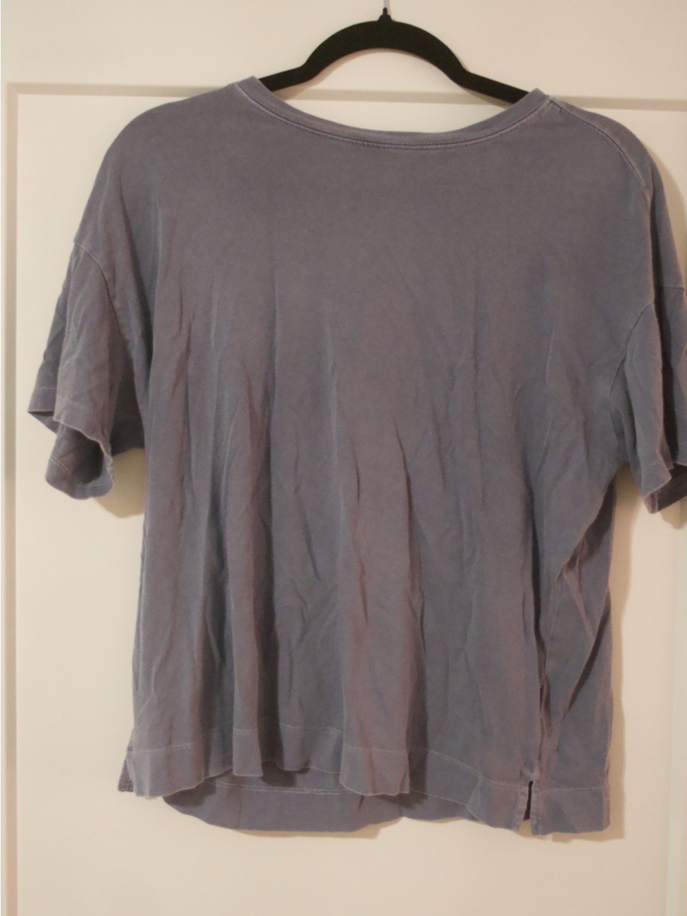 Old Navy Relaxed Short Sleeve Tee in Dusty Blue